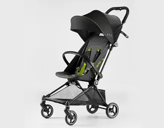 Two way push aluminum alloy portable infant stroller