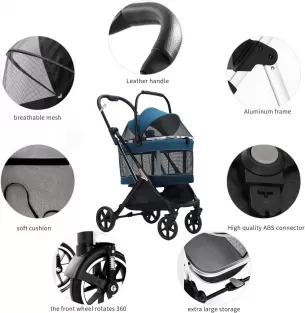 View 360° Pet Stroller