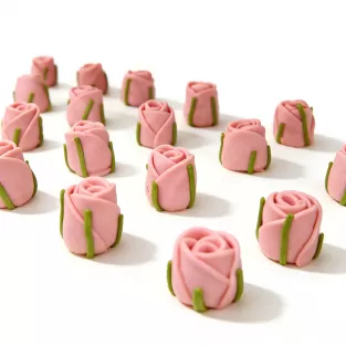 Rose Shaped Steamed Buns