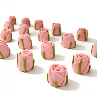 Rose Shaped Steamed Buns