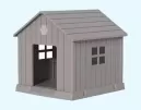 Durable Plastic Waterproof Doghouse