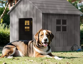 Durable Plastic Waterproof Doghouse