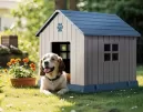 Durable Plastic Waterproof Doghouse