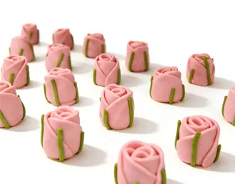 Rose Shaped Steamed Buns