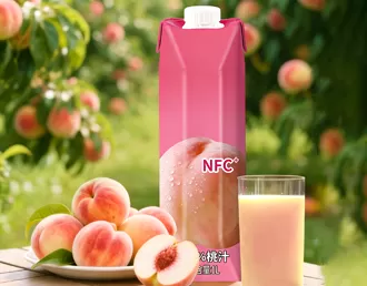 10 0% Pure Peach Juice